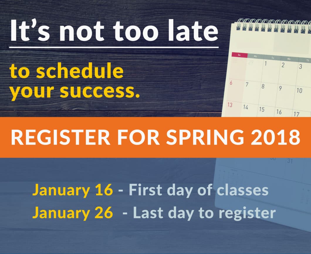 Spring 2018 Registration Important Dates & Deadlines UAF Community